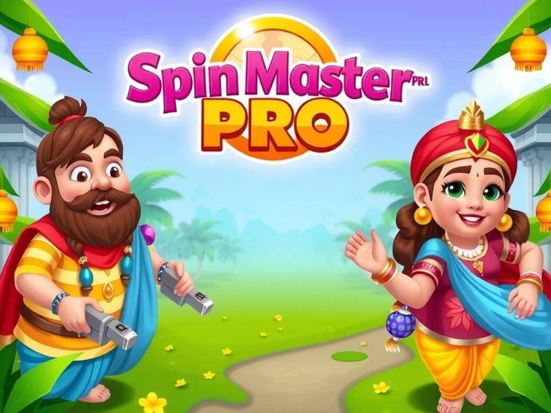 Spin Master Pro - India's Most Popular Mobile Game Spin Master Pro Game Banner featuring Indian festival themes and gameplay